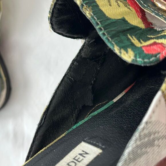 Steve Madden Kandi Queen Bee Flats Mules Floral Women's 9 - Picture 4 of 5